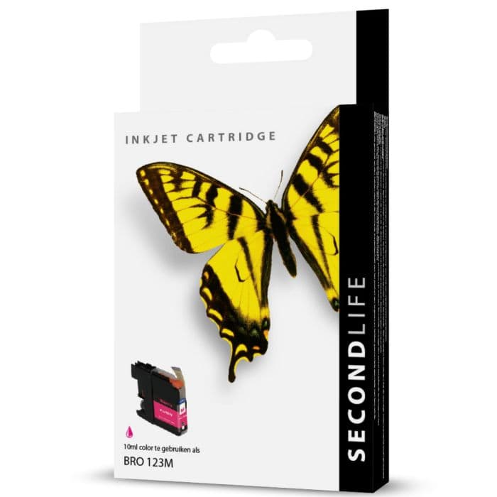 SecondLife - Brother LC 121 / 123 Magenta